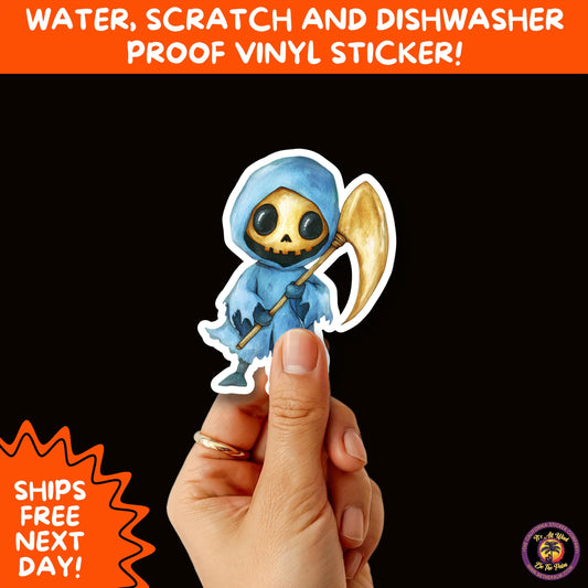 HALLOWEEN VINYL STICKERS | Spooky Ghosts, Witches, Pumpkins, Skulls and Bats – Waterproof Halloween Sticker Pack for All Ages