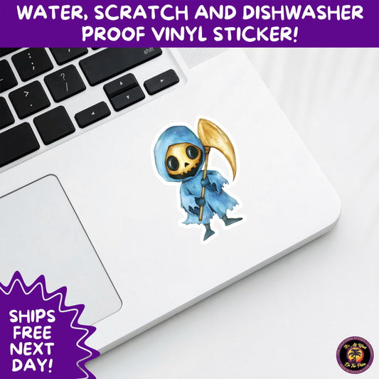 HALLOWEEN VINYL STICKERS | Spooky Ghosts, Witches, Pumpkins, Skulls and Bats – Waterproof Halloween Sticker Pack for All Ages