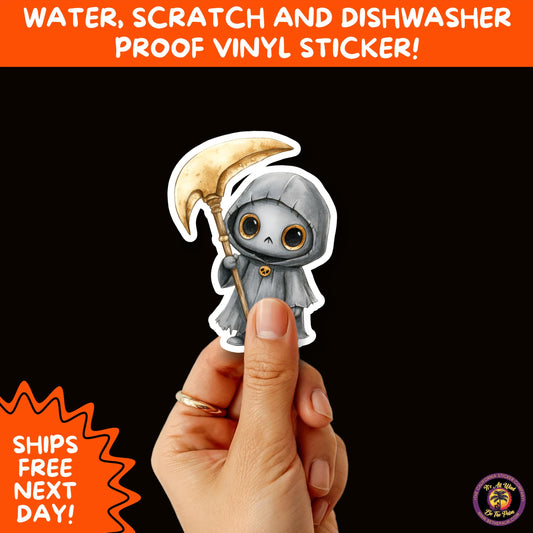 HALLOWEEN VINYL STICKERS | Spooky Ghosts, Witches, Pumpkins, Skulls and Bats – Waterproof Halloween Sticker Pack for All Ages