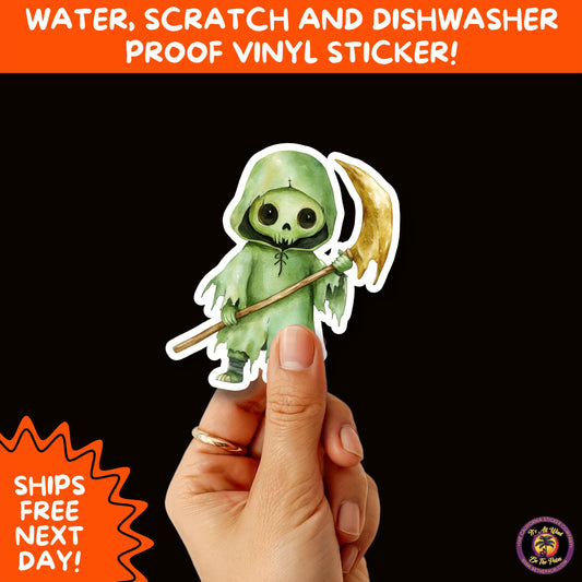 HALLOWEEN VINYL STICKERS | Spooky Ghosts, Witches, Pumpkins, Skulls and Bats – Waterproof Halloween Sticker Pack for All Ages