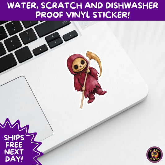 HALLOWEEN VINYL STICKERS | Spooky Ghosts, Witches, Pumpkins, Skulls and Bats – Waterproof Halloween Sticker Pack for All Ages