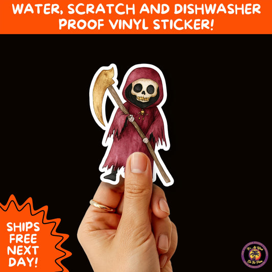 HALLOWEEN VINYL STICKERS | Spooky Ghosts, Witches, Pumpkins, Skulls and Bats – Waterproof Halloween Sticker Pack for All Ages