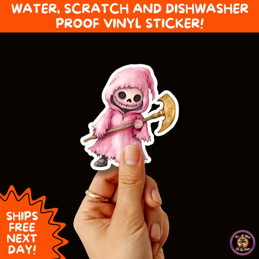 HALLOWEEN VINYL STICKERS | Spooky Ghosts, Witches, Pumpkins, Skulls and Bats – Waterproof Halloween Sticker Pack for All Ages