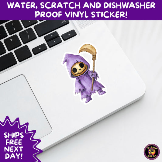 HALLOWEEN VINYL STICKERS | Spooky Ghosts, Witches, Pumpkins, Skulls and Bats – Waterproof Halloween Sticker Pack for All Ages