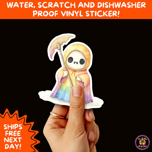 HALLOWEEN VINYL STICKERS | Spooky Ghosts, Witches, Pumpkins, Skulls and Bats – Waterproof Halloween Sticker Pack for All Ages