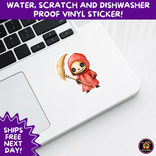 HALLOWEEN VINYL STICKERS | Spooky Ghosts, Witches, Pumpkins, Skulls and Bats – Waterproof Halloween Sticker Pack for All Ages