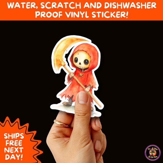 HALLOWEEN VINYL STICKERS | Spooky Ghosts, Witches, Pumpkins, Skulls and Bats – Waterproof Halloween Sticker Pack for All Ages