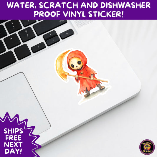 HALLOWEEN VINYL STICKERS | Spooky Ghosts, Witches, Pumpkins, Skulls and Bats – Waterproof Halloween Sticker Pack for All Ages