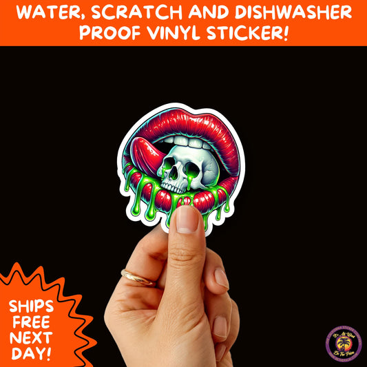 HALLOWEEN VINYL STICKERS | Spooky Ghosts, Witches, Pumpkins, Skulls and Bats – Waterproof Halloween Sticker Pack for All Ages