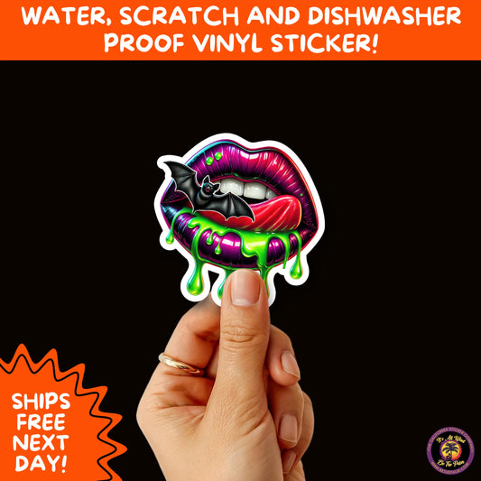 HALLOWEEN VINYL STICKERS | Spooky Ghosts, Witches, Pumpkins, Skulls and Bats – Waterproof Halloween Sticker Pack for All Ages