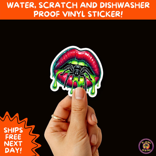 HALLOWEEN VINYL STICKERS | Spooky Ghosts, Witches, Pumpkins, Skulls and Bats – Waterproof Halloween Sticker Pack for All Ages