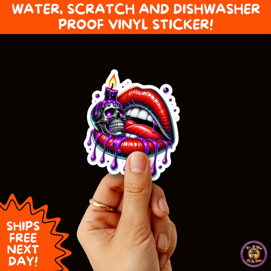 HALLOWEEN VINYL STICKERS | Spooky Ghosts, Witches, Pumpkins, Skulls and Bats – Waterproof Halloween Sticker Pack for All Ages