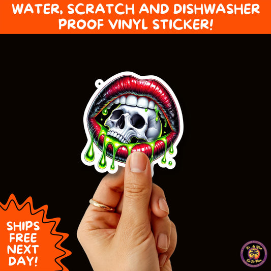 HALLOWEEN VINYL STICKERS | Spooky Ghosts, Witches, Pumpkins, Skulls and Bats – Waterproof Halloween Sticker Pack for All Ages