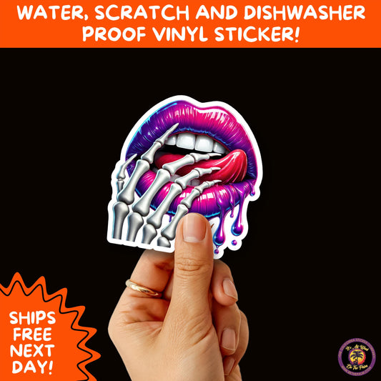 HALLOWEEN VINYL STICKERS | Spooky Ghosts, Witches, Pumpkins, Skulls and Bats – Waterproof Halloween Sticker Pack for All Ages