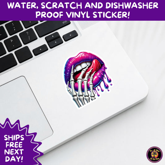 HALLOWEEN VINYL STICKERS | Spooky Ghosts, Witches, Pumpkins, Skulls and Bats – Waterproof Halloween Sticker Pack for All Ages