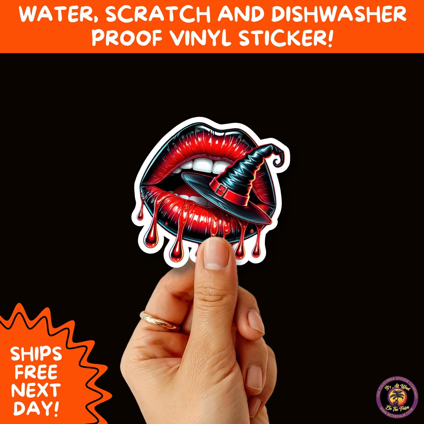 HALLOWEEN VINYL STICKERS | Spooky Ghosts, Witches, Pumpkins, Skulls and Bats – Waterproof Halloween Sticker Pack for All Ages