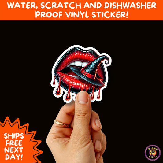 HALLOWEEN VINYL STICKERS | Spooky Ghosts, Witches, Pumpkins, Skulls and Bats – Waterproof Halloween Sticker Pack for All Ages