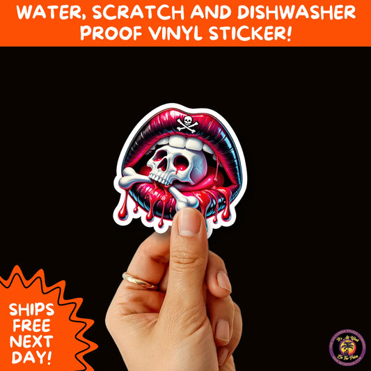 HALLOWEEN VINYL STICKERS | Spooky Ghosts, Witches, Pumpkins, Skulls and Bats  Waterproof Halloween Sticker Pack for All Ages