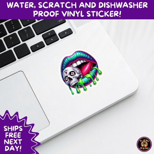 HALLOWEEN VINYL STICKERS | Spooky Ghosts, Witches, Pumpkins, Skulls and Bats – Waterproof Halloween Sticker Pack for All Ages