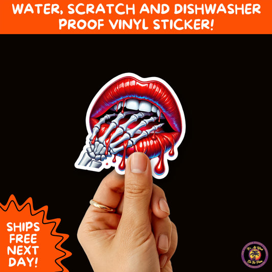 HALLOWEEN VINYL STICKERS | Spooky Ghosts, Witches, Pumpkins, Skulls and Bats – Waterproof Halloween Sticker Pack for All Ages