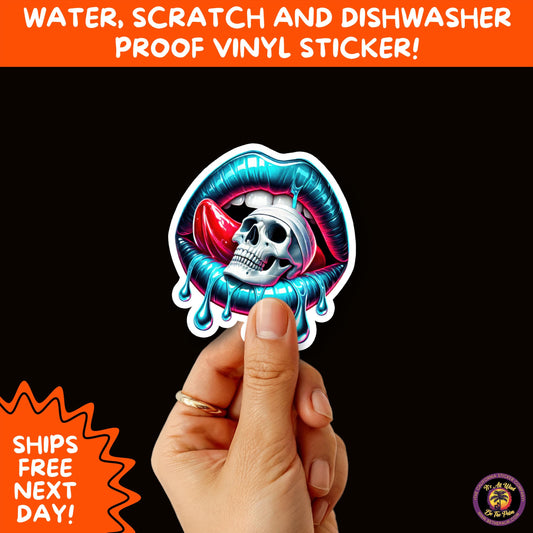 HALLOWEEN VINYL STICKERS | Spooky Ghosts, Witches, Pumpkins, Skulls and Bats  Waterproof Halloween Sticker Pack for All Ages
