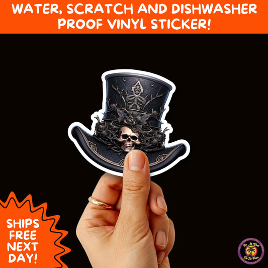 HALLOWEEN VINYL STICKERS | Spooky Ghosts, Witches, Pumpkins, Skulls and Bats – Waterproof Halloween Sticker Pack for All Ages