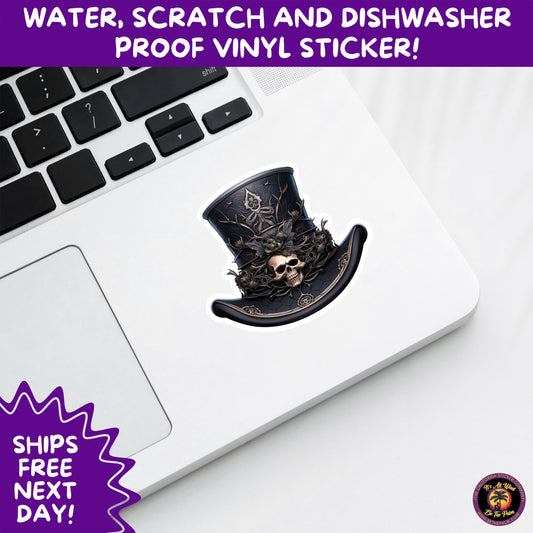 HALLOWEEN VINYL STICKERS | Spooky Ghosts, Witches, Pumpkins, Skulls and Bats – Waterproof Halloween Sticker Pack for All Ages