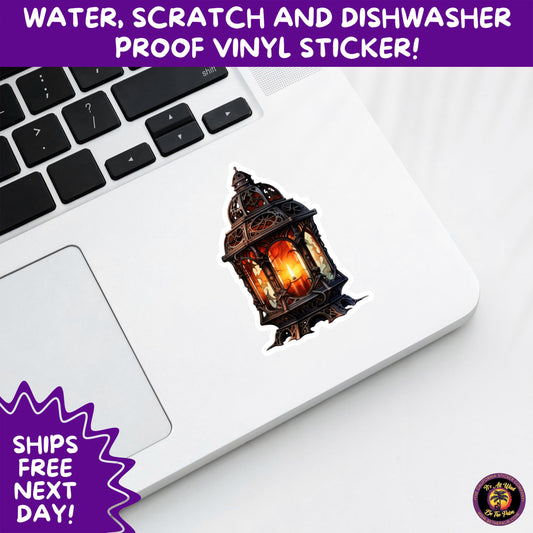 HALLOWEEN VINYL STICKERS | Spooky Ghosts, Witches, Pumpkins, Skulls and Bats – Waterproof Halloween Sticker Pack for All Ages