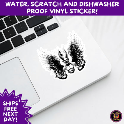 HALLOWEEN VINYL STICKERS | Spooky Ghosts, Witches, Pumpkins, Skulls and Bats  Waterproof Halloween Sticker Pack for All Ages
