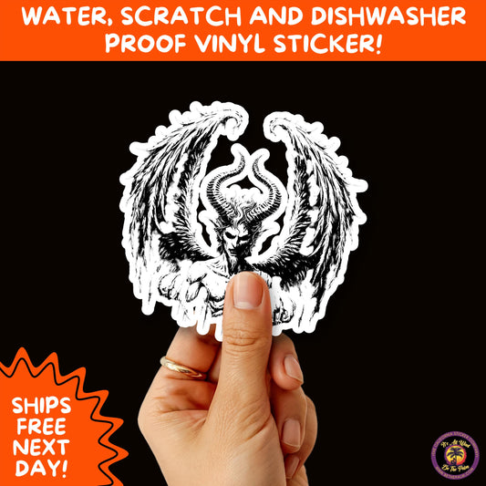 HALLOWEEN VINYL STICKERS | Spooky Ghosts, Witches, Pumpkins, Skulls and Bats – Waterproof Halloween Sticker Pack for All Ages