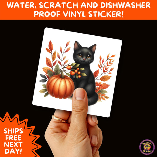 HALLOWEEN VINYL STICKERS | Spooky Ghosts, Witches, Pumpkins, Skulls and Bats – Waterproof Halloween Sticker Pack for All Ages