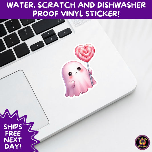 HALLOWEEN VINYL STICKERS | Spooky Ghosts, Witches, Pumpkins, Skulls and Bats – Waterproof Halloween Sticker Pack for All Ages