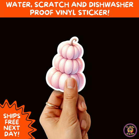 HALLOWEEN VINYL STICKERS | Spooky Ghosts, Witches, Pumpkins, Skulls and Bats – Waterproof Halloween Sticker Pack for All Ages