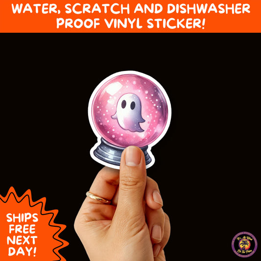 HALLOWEEN VINYL STICKERS | Spooky Ghosts, Witches, Pumpkins, Skulls and Bats – Waterproof Halloween Sticker Pack for All Ages