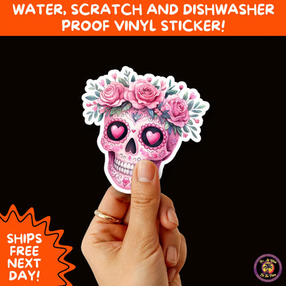 HALLOWEEN VINYL STICKERS | Spooky Ghosts, Witches, Pumpkins, Skulls and Bats – Waterproof Halloween Sticker Pack for All Ages
