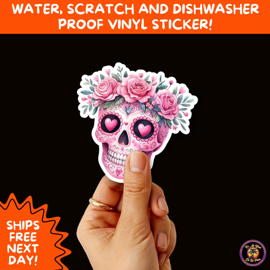 HALLOWEEN VINYL STICKERS | Spooky Ghosts, Witches, Pumpkins, Skulls and Bats – Waterproof Halloween Sticker Pack for All Ages