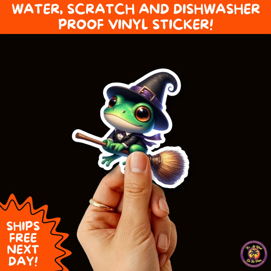 HALLOWEEN VINYL STICKERS | Spooky Ghosts, Witches, Pumpkins, Skulls and Bats – Waterproof Halloween Sticker Pack for All Ages