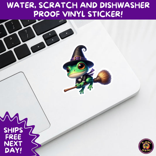 HALLOWEEN VINYL STICKERS | Spooky Ghosts, Witches, Pumpkins, Skulls and Bats – Waterproof Halloween Sticker Pack for All Ages