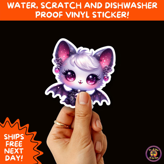 HALLOWEEN VINYL STICKERS | Spooky Ghosts, Witches, Pumpkins, Skulls and Bats – Waterproof Halloween Sticker Pack for All Ages