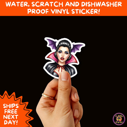 HALLOWEEN VINYL STICKERS | Spooky Ghosts, Witches, Pumpkins, Skulls and Bats – Waterproof Halloween Sticker Pack for All Ages
