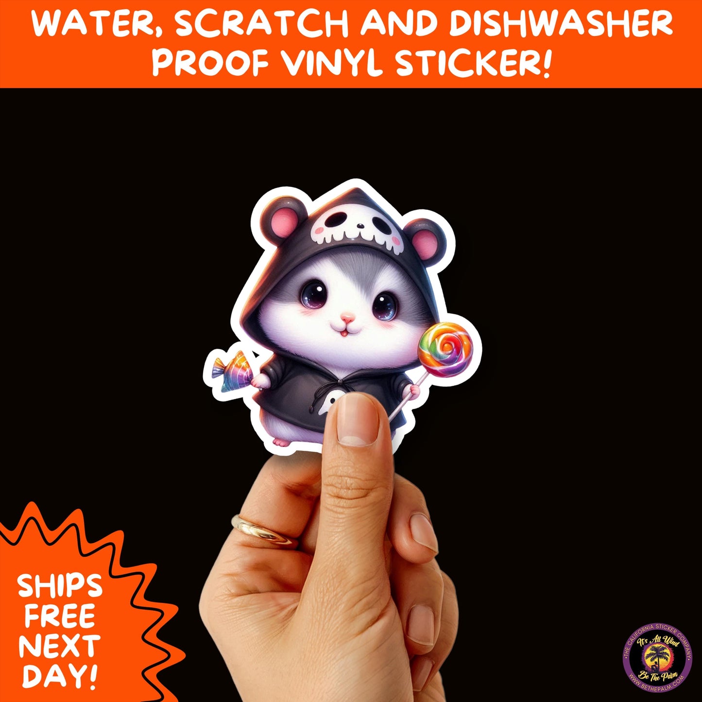 HALLOWEEN VINYL STICKERS | Spooky Ghosts, Witches, Pumpkins, Skulls and Bats – Waterproof Halloween Sticker Pack for All Ages
