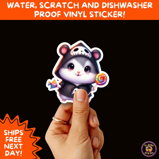 HALLOWEEN VINYL STICKERS | Spooky Ghosts, Witches, Pumpkins, Skulls and Bats – Waterproof Halloween Sticker Pack for All Ages