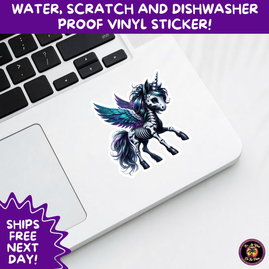HALLOWEEN VINYL STICKERS | Spooky Ghosts, Witches, Pumpkins, Skulls and Bats – Waterproof Halloween Sticker Pack for All Ages