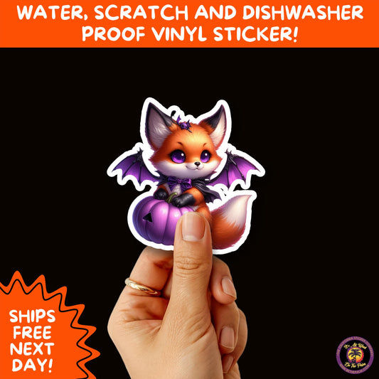 HALLOWEEN VINYL STICKERS | Spooky Ghosts, Witches, Pumpkins, Skulls and Bats – Waterproof Halloween Sticker Pack for All Ages