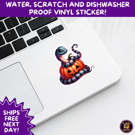 HALLOWEEN VINYL STICKERS | Spooky Ghosts, Witches, Pumpkins, Skulls and Bats – Waterproof Halloween Sticker Pack for All Ages