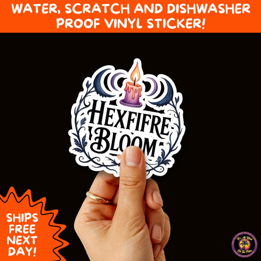 HALLOWEEN VINYL STICKERS | Spooky Ghosts, Witches, Pumpkins, Skulls and Bats – Waterproof Halloween Sticker Pack for All Ages