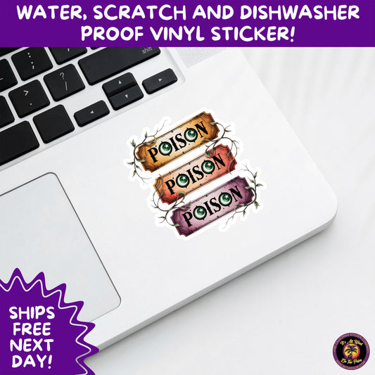 HALLOWEEN VINYL STICKERS | Spooky Ghosts, Witches, Pumpkins, Skulls and Bats  Waterproof Halloween Sticker Pack for All Ages