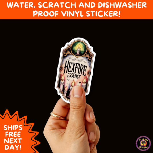 HALLOWEEN VINYL STICKERS | Spooky Ghosts, Witches, Pumpkins, Skulls and Bats – Waterproof Halloween Sticker Pack for All Ages