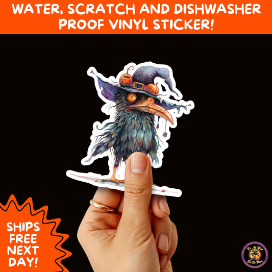 HALLOWEEN VINYL STICKERS | Spooky Ghosts, Witches, Pumpkins, Skulls and Bats – Waterproof Halloween Sticker Pack for All Ages