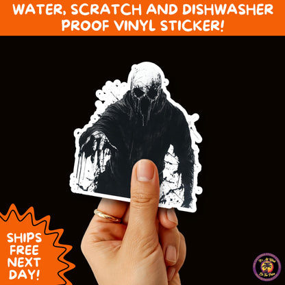 GORE HORROR STICKERS | Creepy Vibe Aesthetic – Blood, Skulls, Guts, and Creepy Vinyl Art for Halloween and Alternative Style Fans